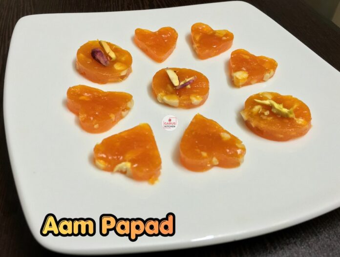 Aam Papad Recipe | Mango Papad Recipe