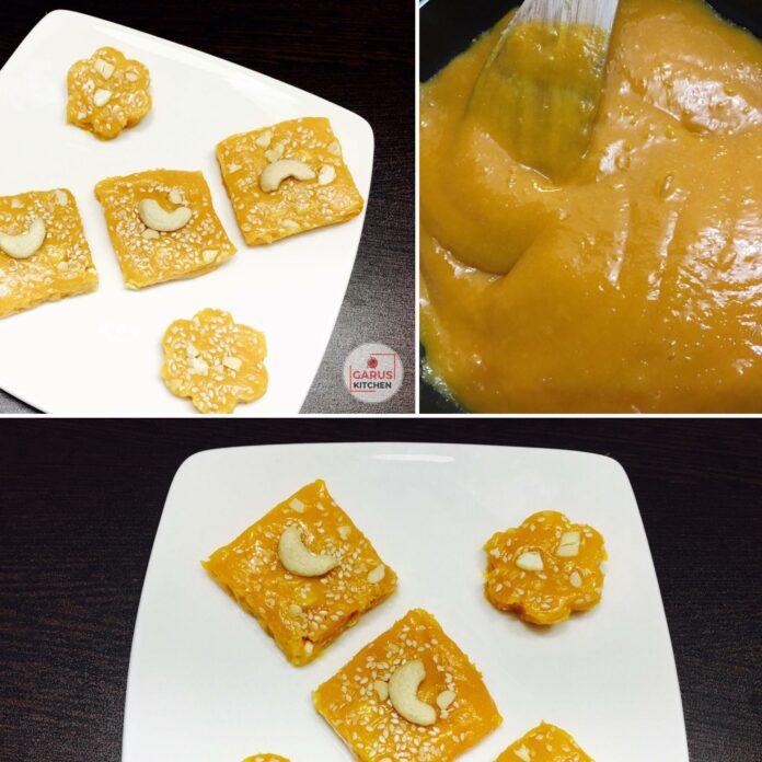 Mango Kalakand Recipe | Mango Barfi Recipe