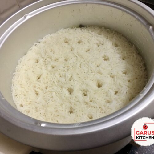 Perfect Rice Recipe in Electric Rice Cooker