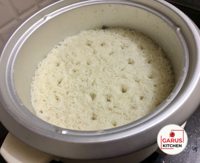 Perfect Rice Recipe in Electric Rice Cooker
