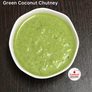 Green Coconut Chutney Recipe | Capsicum Coconut Chutney Recipe