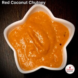 Red Coconut Chutney Recipe | Chilli Coconut Chutney Recipe