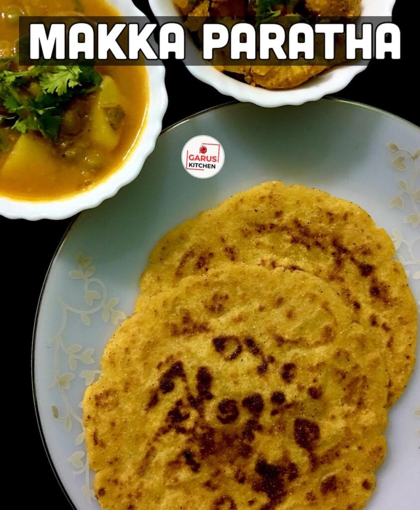 Makka Paratha Recipe | Makai Paratha Recipe
