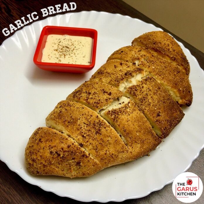 Dominos Garlic Bread Recipe | Garlic Bread Sticks Recipe