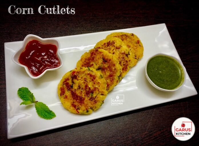 Corn Cutlet Recipe | Spicy and Crispy Corn Patties Recipe | Makai Tikki Recipe | Corn Kebab Recipe