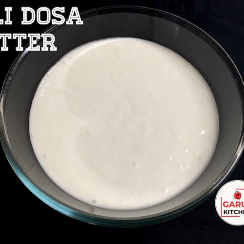 dosa idli batter recipe