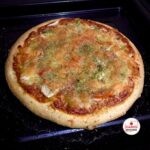 Dominos Veg Pizza Recipe | How to make Veg Pizza at Home | Vegetable Pizza Recipe