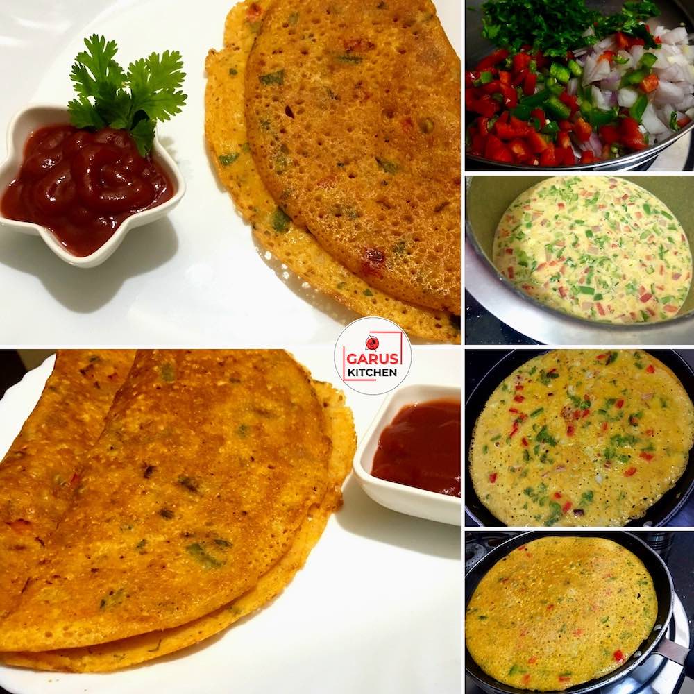 Besan Cheela Recipe | Besan Chilla Recipe for weight loss