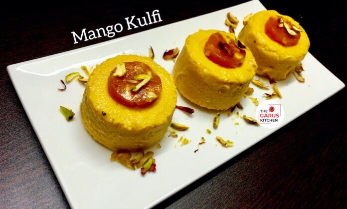 Mango Kulfi Recipe | Aam Kulfi Recipe