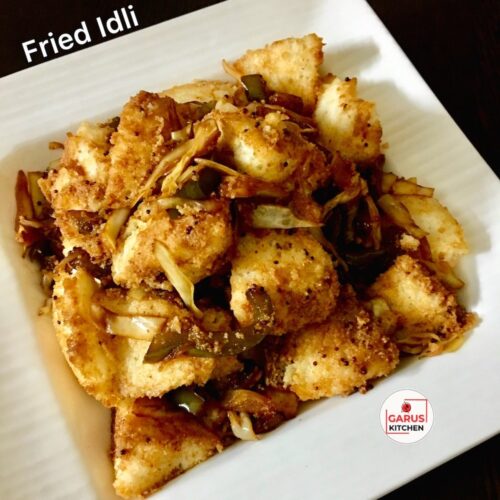 Chinese Fried Idli Recipe | Chinese Veg Fried Idli Recipe | Masala Idli Fry Recipe