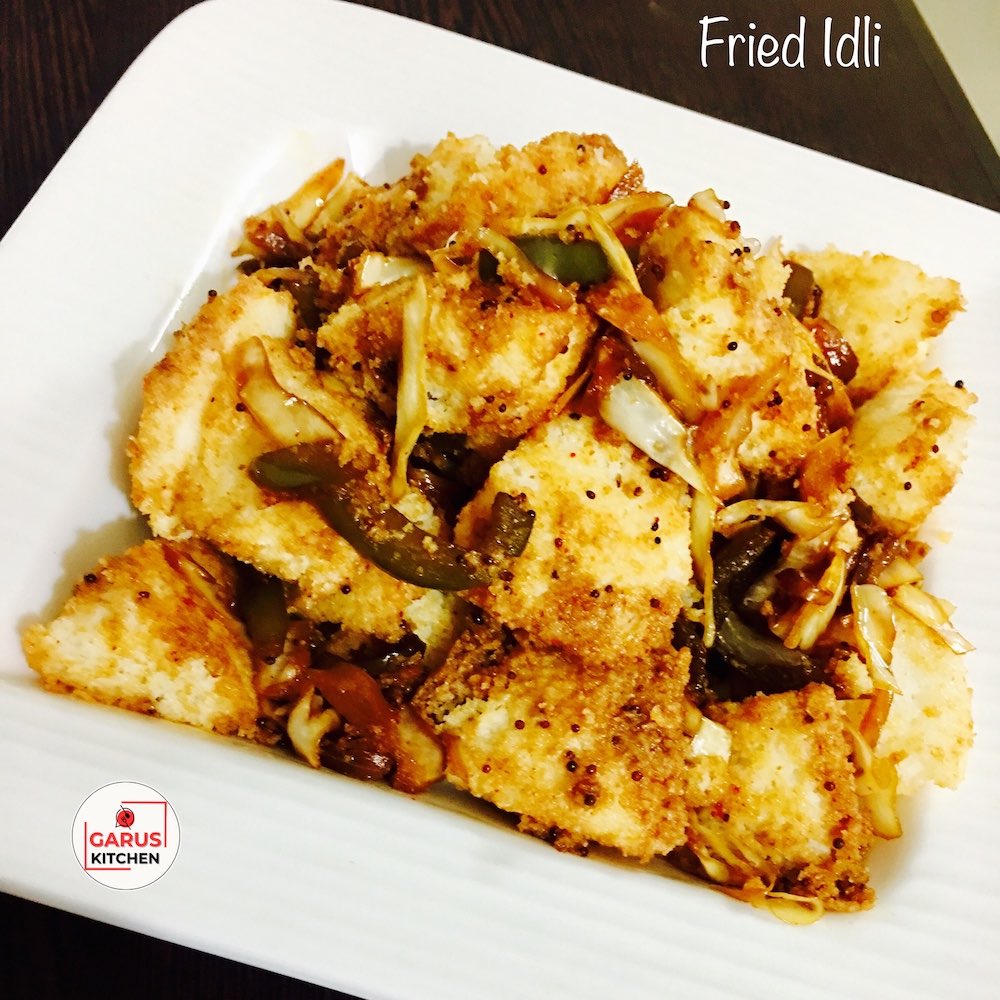 Chinese Fried Idli Recipe | Chinese Veg Fried Idli Recipe | Masala Idli Fry Recipe