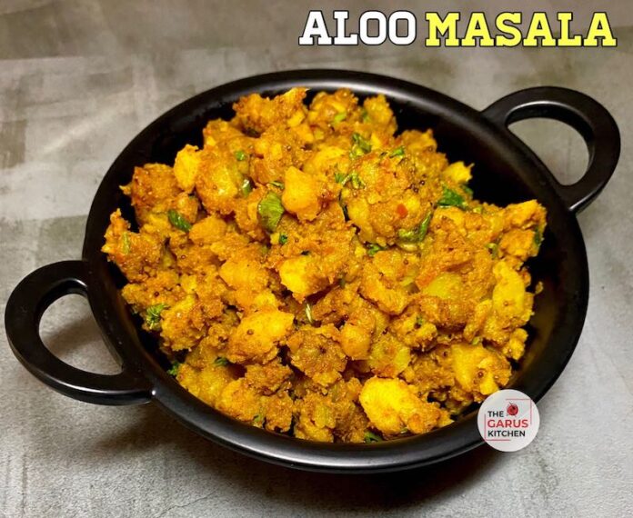 aloo masala recipe | potato masala recipe