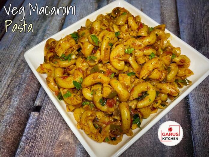 Macaroni Pasta Recipe | Indian Pasta Recipe | Vegetarian Pasta