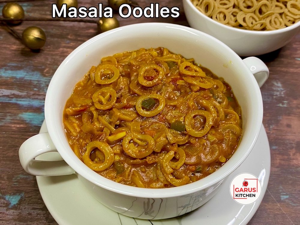 Saffola masala oodles Recipe | Ring Noodle Recipe