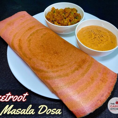 Beetroot Masala Dosa Recipe | Beetroot Masala Dosai Recipe