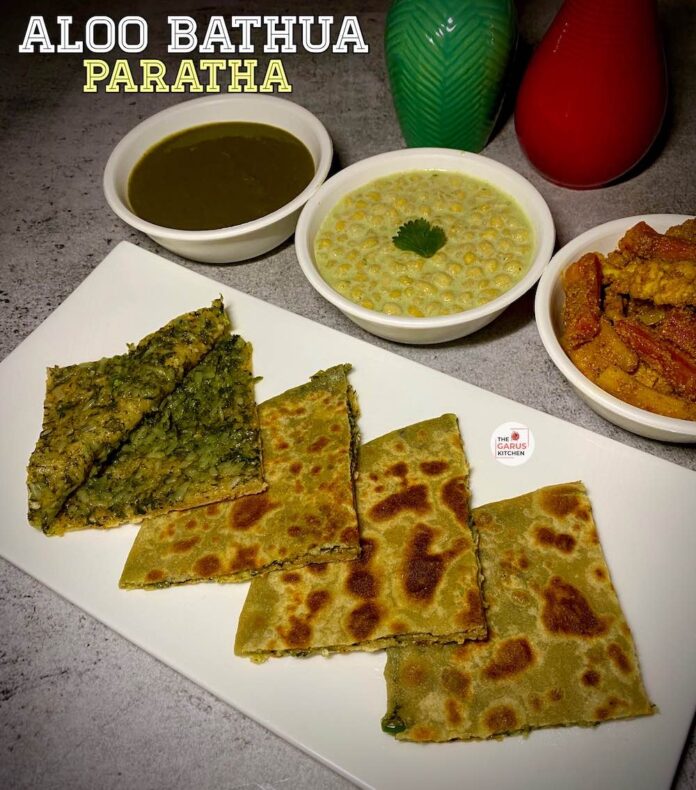 Bathua ka Paratha | Bathua Aloo stuffed Paratha Recipe | Bathua ka bharwa Paratha