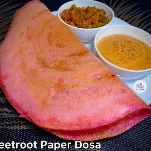 Beetroot Dosa Recipe | Pink Dosa Recipe