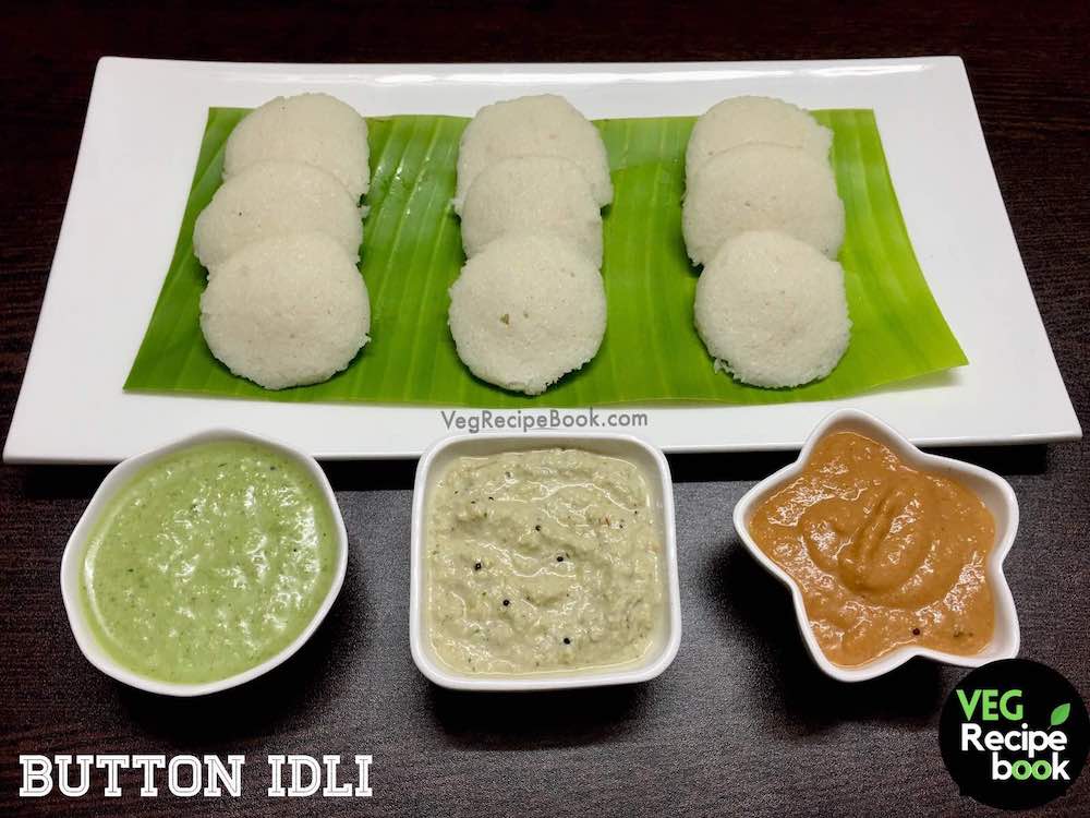 Button Idli Recipe | Mini Idli Recipe | Cocktail Idli Recipe | How to make button idli