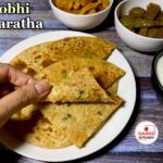 Gobhi Paratha Recipe | How to make Gobi Paratha | Cauliflower Paratha Recipe
