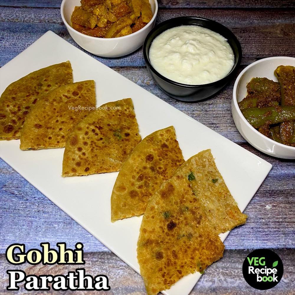 Gobhi Paratha Recipe | How to make Gobi Paratha | Cauliflower Paratha Recipe | Gobhi ka Paratha