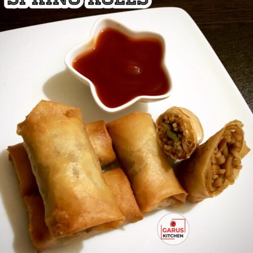 Noodles Spring Roll Recipe | Vegetable Spring Rolls with Noodles