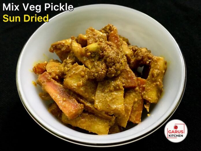 Mixed Veg Pickle Recipe | Gajar Gobhi Mooli ka rai ka achar