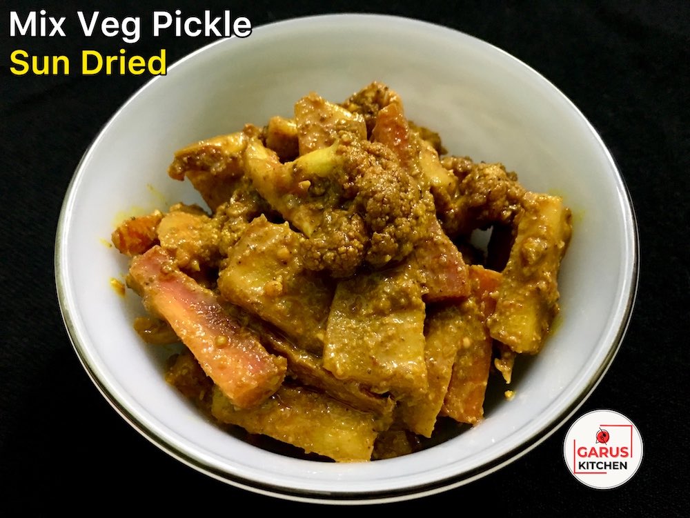 Mixed Veg Pickle Recipe | Gajar Gobhi Mooli ka rai ka achar