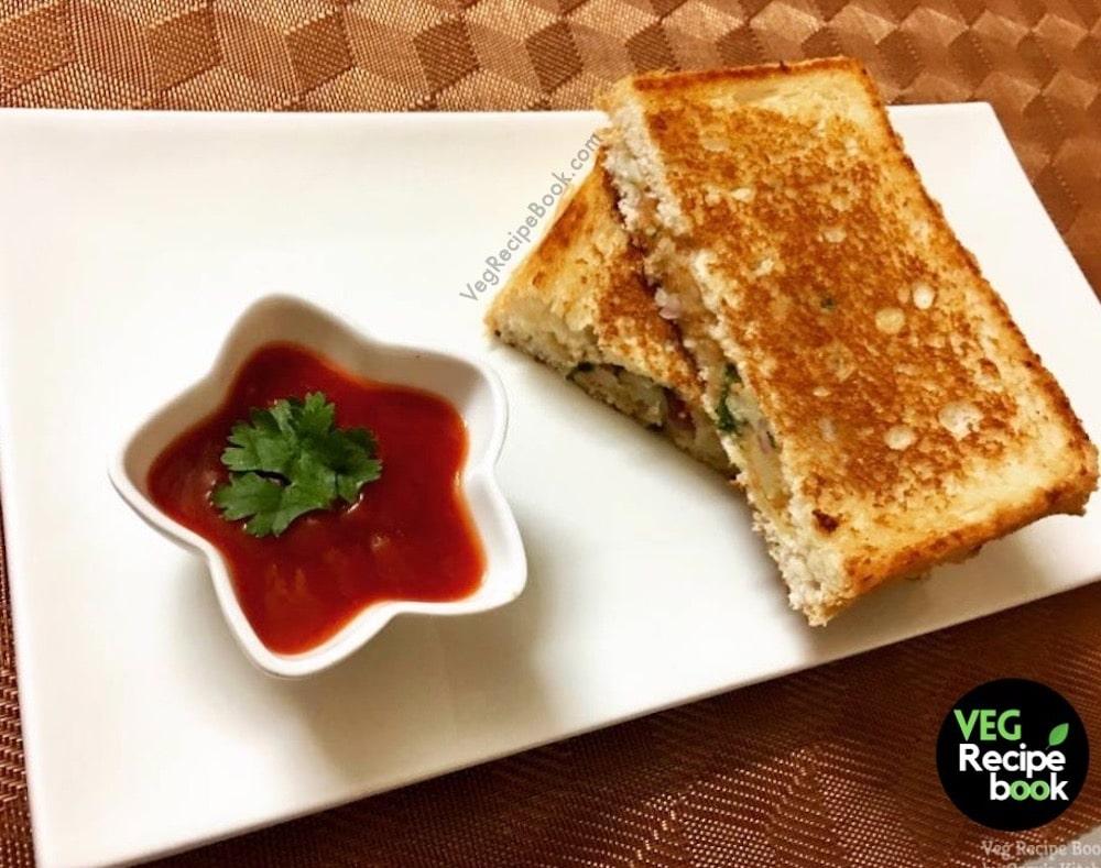 Aloo Masala Sandwich Recipe | Aloo Sandwich Recipe