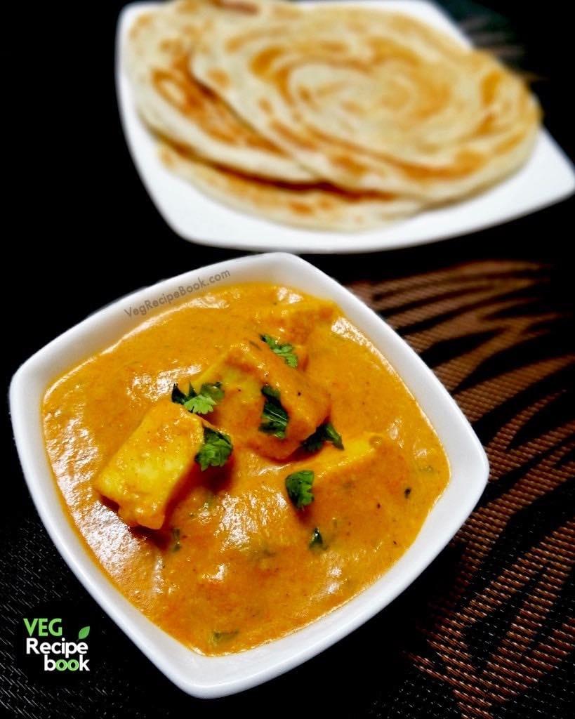 shahi paneer recipe restaurant style