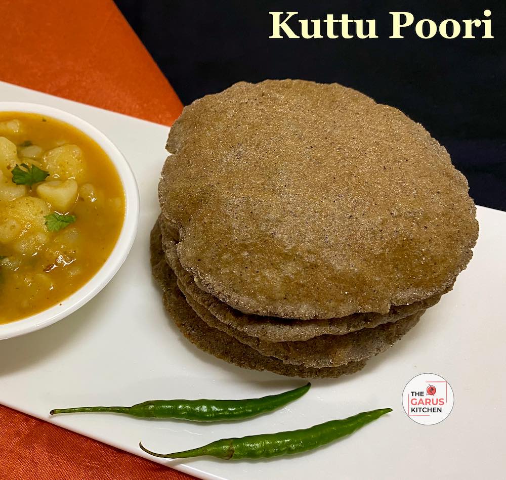 Kuttu ki Poori | Kuttu puri Recipe | Vrat ki Puri | Puffed Buckwheat Bread Recipe