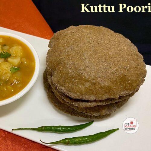 kuttu ki puri kuttu atta poori recipe