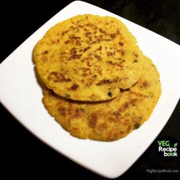 kasuri methi makki paratha recipe | dry fenugreek makai paratha recipe | sukhi methi makka paratha recipe