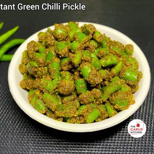 Green Chilli Pickle Recipe | Instant Chilli Pickle Recipe | Hari Mirch ka Achar