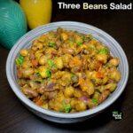 three bean salad recipe | stir fry beans recipe | 3 bean salad recipe indian style