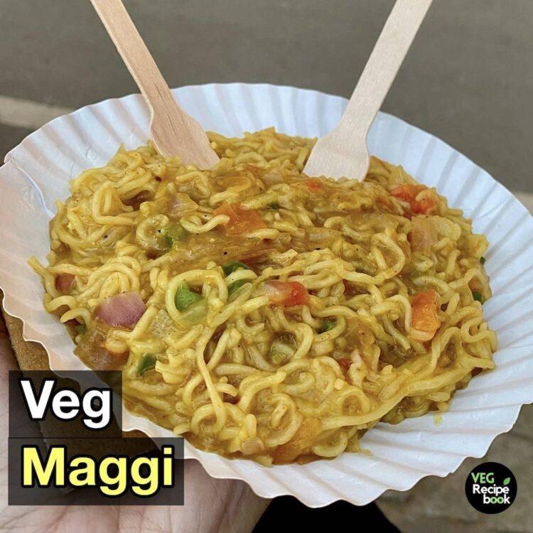 Veg Maggi Recipe Vegetable Masala Maggi The Garus Kitchen