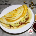 Spring Roll Cheese Dosa Recipe | Spring Cheese Dosa Recipe | Masala Cheese Dosa Recipe