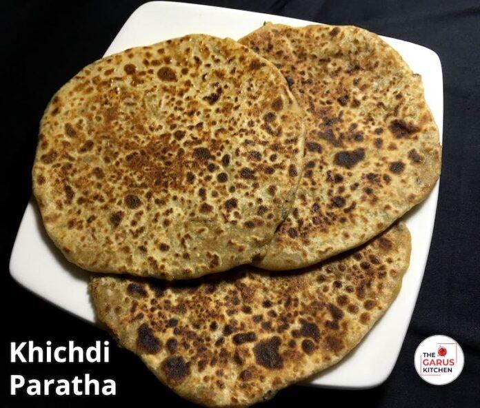 leftover khichdi paratha recipe | urad dal khichdi paratha recipe