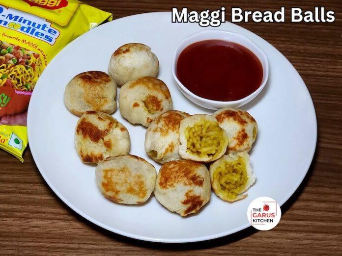 Maggi Bread Balls Recipe | Maggi Bread Bites | Quick Snack Recipe