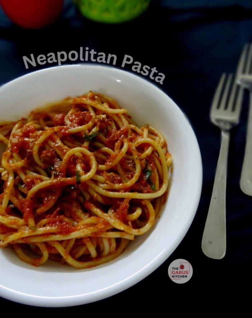 Napolitana Pasta Recipe Italian style