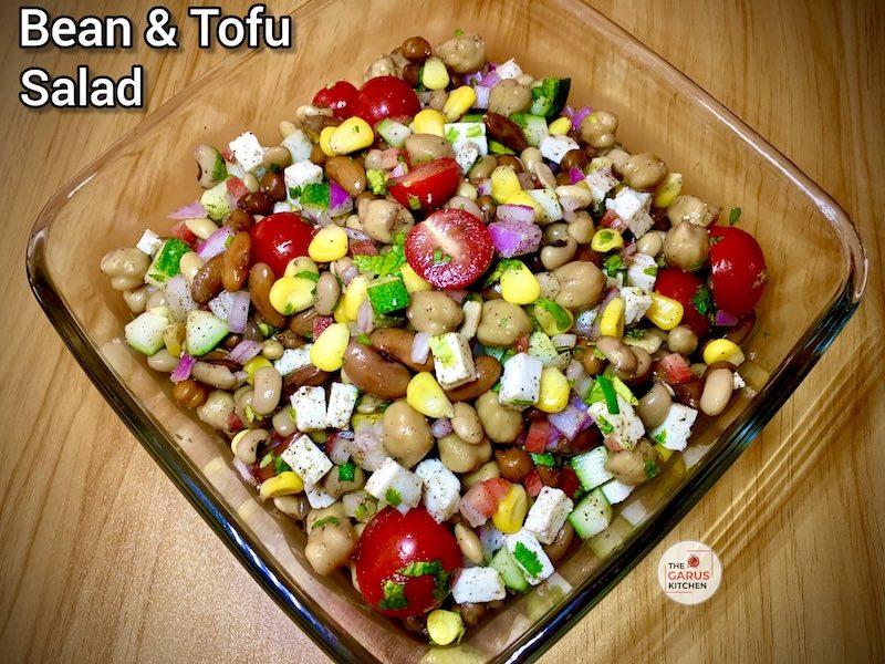 bean and tofu salad recipe