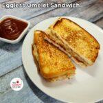 Eggless Omelet Sandwich Recipe | Egg Free Omelette Recipe