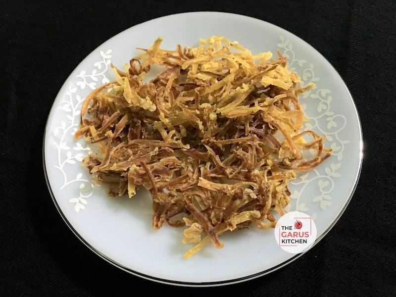 sun dried potato lachha