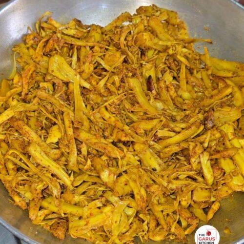 kathal sabji recipe | fanas ki sabji | jackfruit sabzi recipe