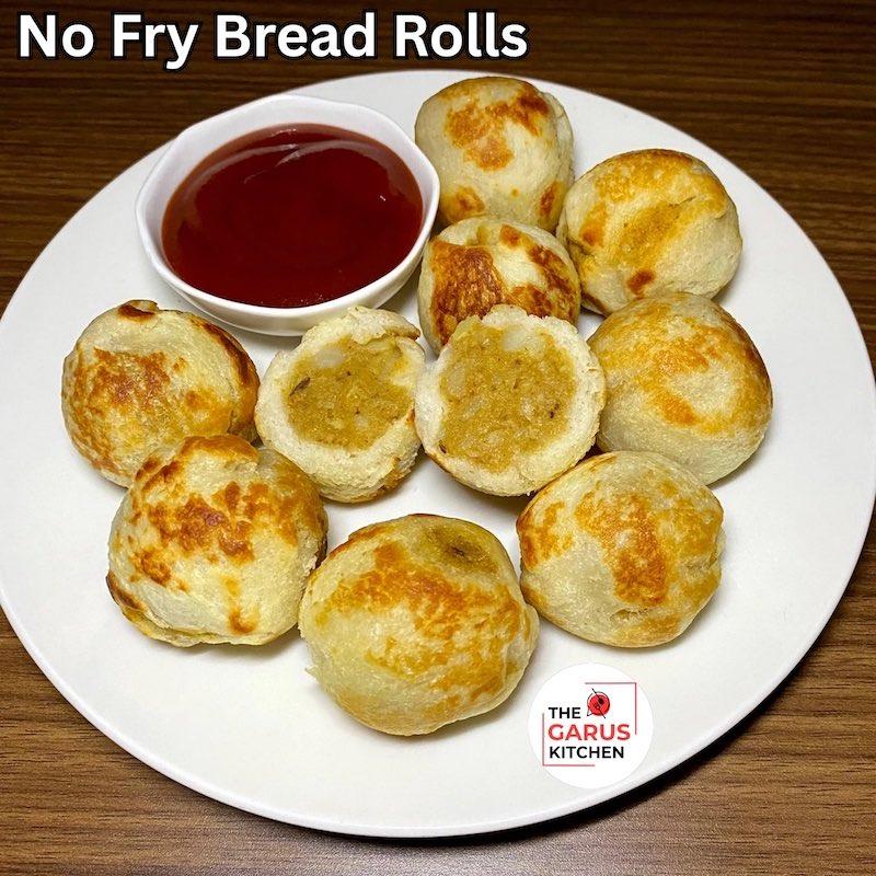 Bread Appe Recipe | Crispy Bread Rolls Without Frying | Bread Rolls in Appe Pan