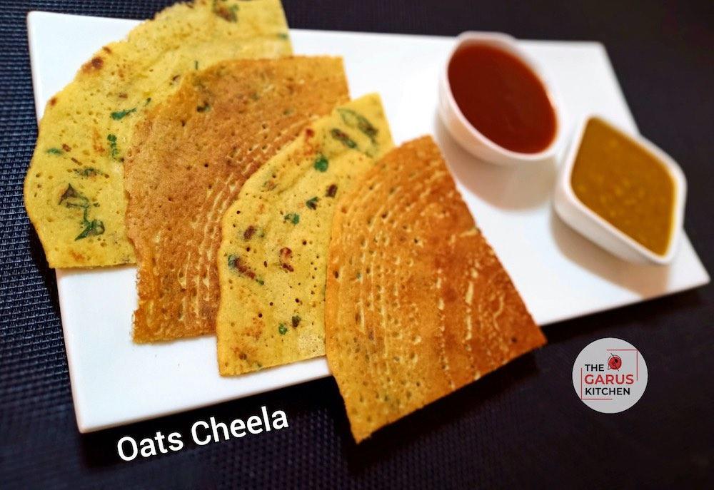 oats chilla recipe for weight loss | oats cheela recipe