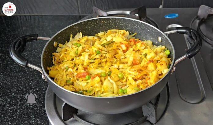 Cabbage Sabzi Recipe | Patta Gobhi Sabji Recipe Dhaba Style - The Garus ...