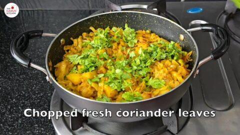 Cabbage Sabzi Recipe | Patta Gobhi Sabji Recipe Dhaba Style - The Garus ...