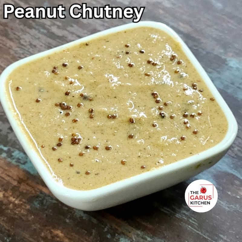 peanut chutney recipe | groundnut chutney recipe | shengdana chutney recipe