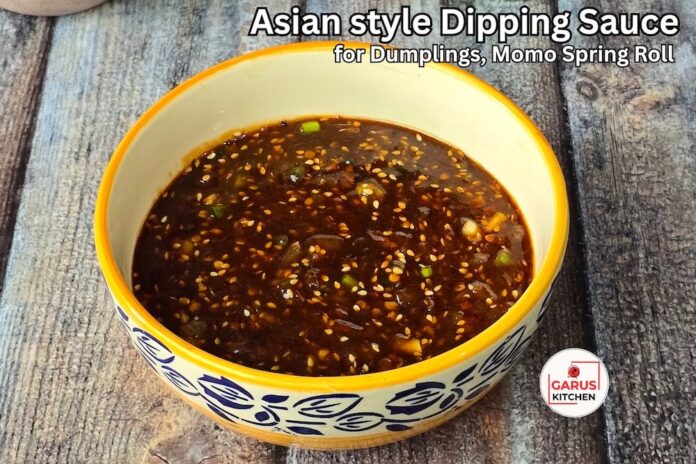 Asian Style Dipping Sauce Recipe for Dumplings, Momos, Spring Rolls