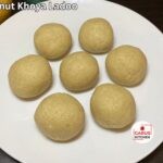 Soft Coconut Khoya Ladoo Recipe | Easy Mawa Nariyal Laddu Recipe